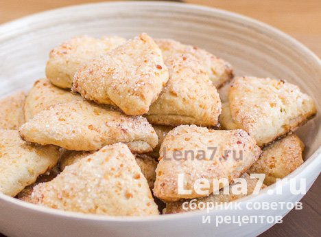 Творожное печенье «Ушки»