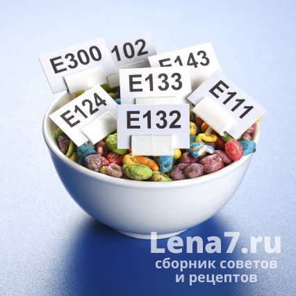 Пищевые добавки, опасные для здоровья
