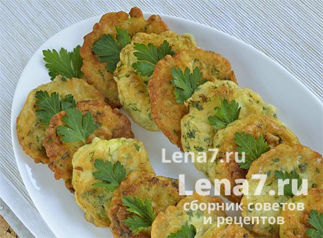 Кабачки в кляре