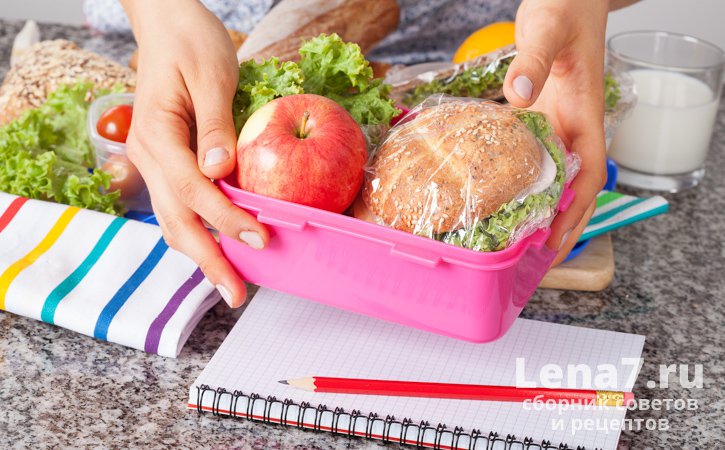 Пища домашнего приготовления и питание в школе