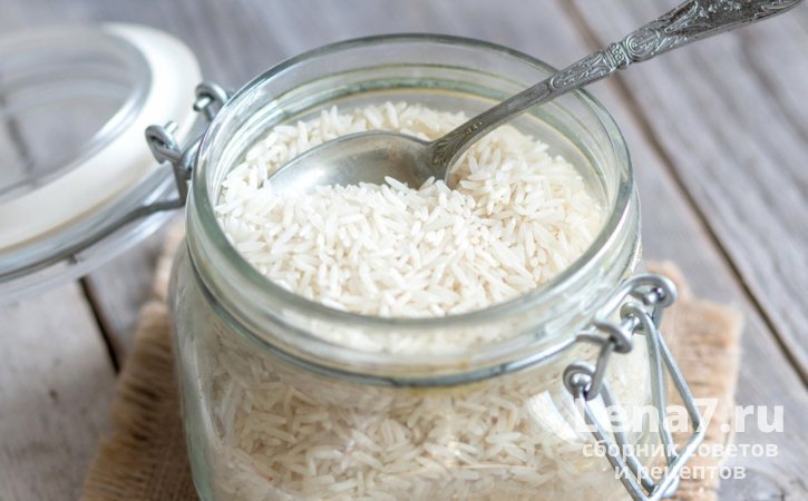 Шлифованный рис - продукт долгого хранения