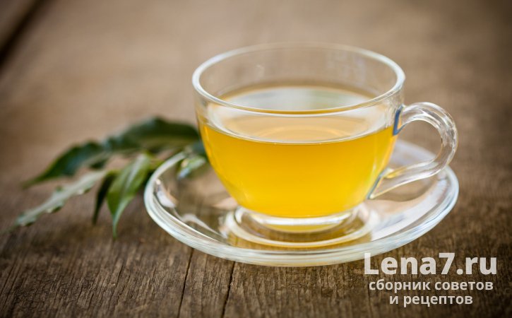 Зеленый чай - продукт, помогающий очистить печень