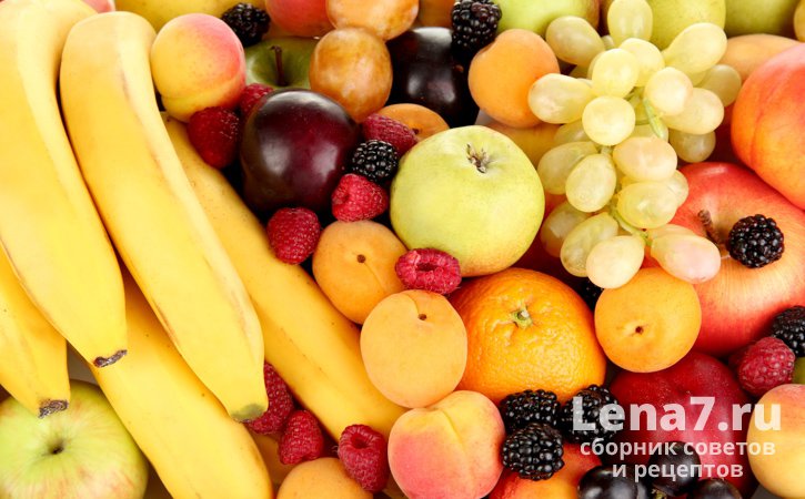 Сладкие фрукты - полезная замена карамелькам и ирискам