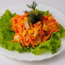 Салат «Лисичка» с корейской морковкой: рецепты