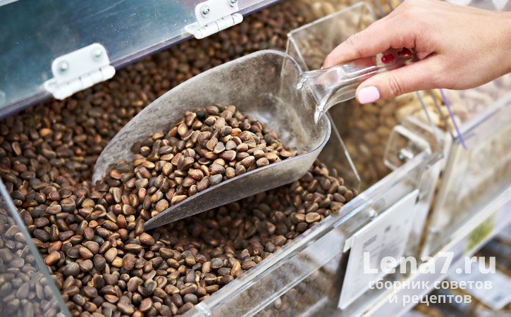 Хранение кедровых орехов товарной и семенной категории