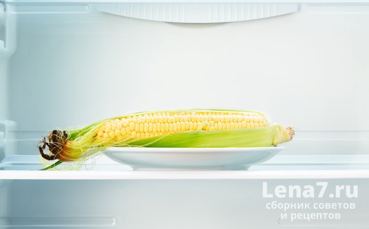 Правильное хранение свежей кукурузы
